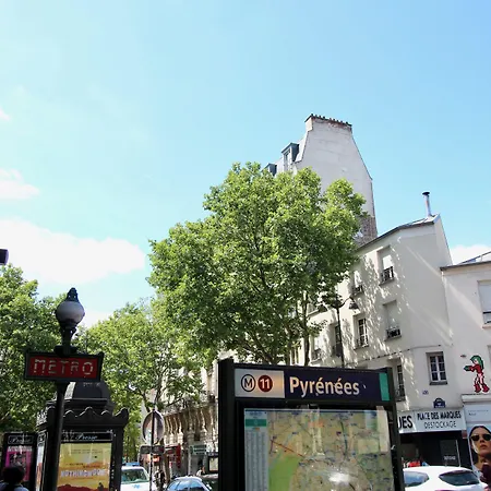 Des Pyrenees Szálloda Párizs